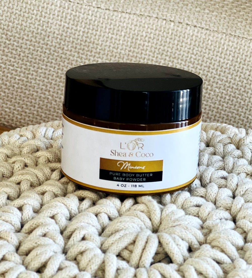 L'OR Shea & Coco Pure Body Butter - Minions (Baby Powder)