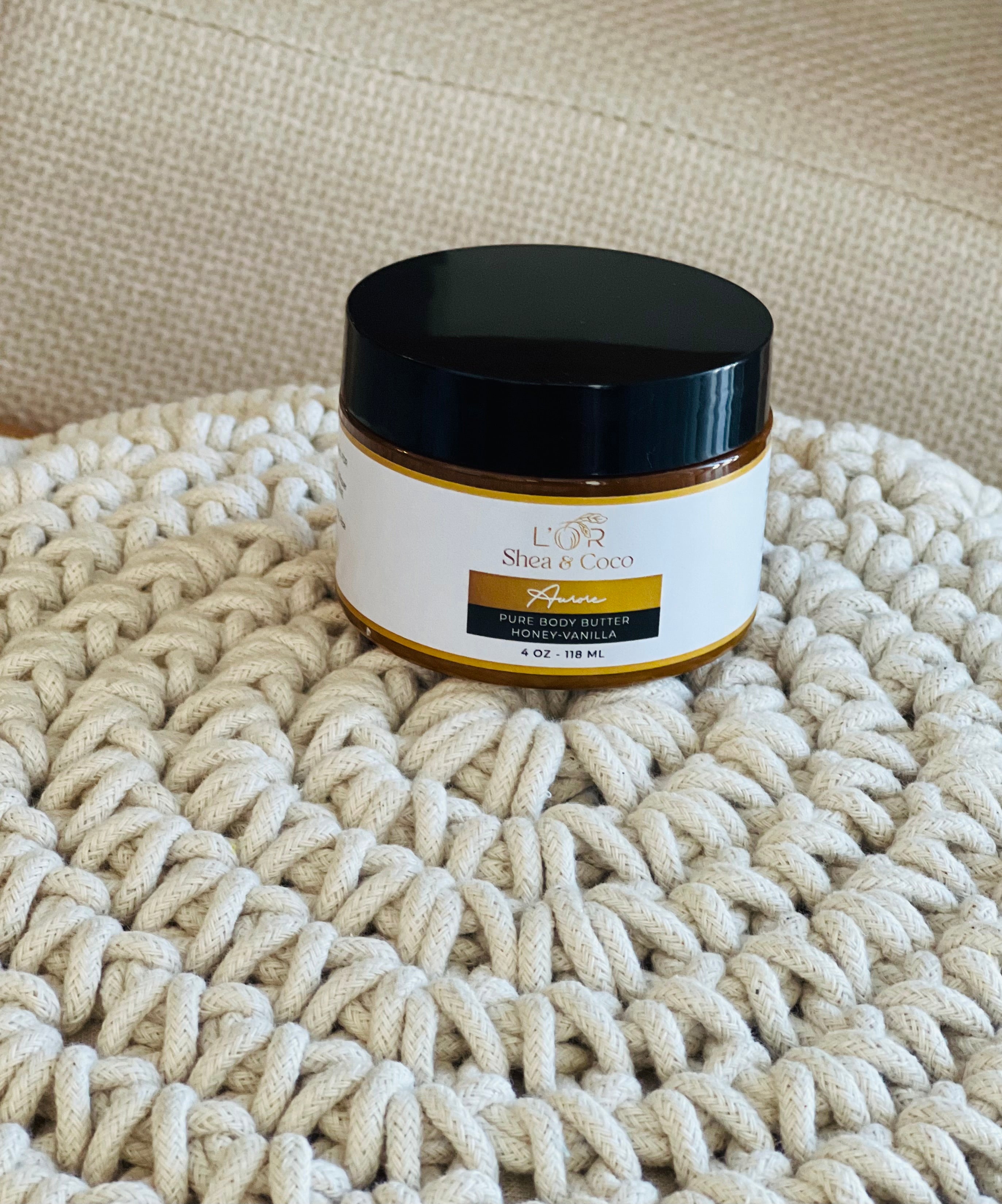 L’OR Shea & Coco Pure Body Butter - Aurore (Honey-Vanilla)